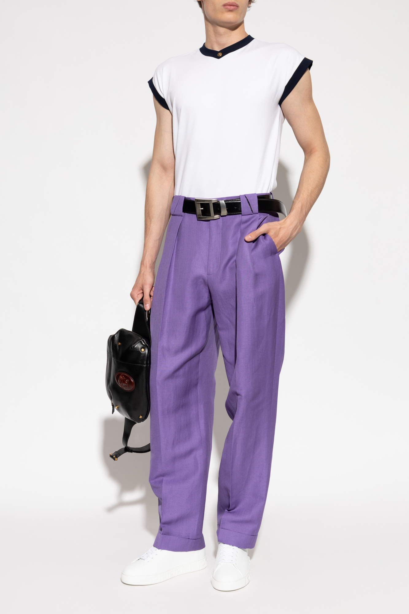 Versace Creased trousers | Men's | Vitkac